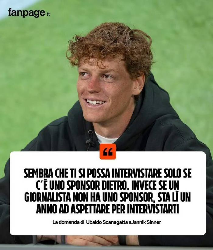 意媒不满辛纳选择性受访,名宿建议高芙应放弃亚洲赛季充分休息